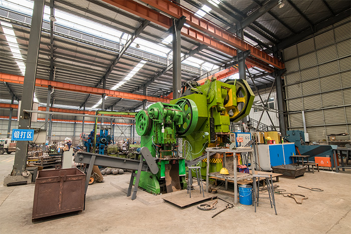 遵义网架配件-锥头加工车间